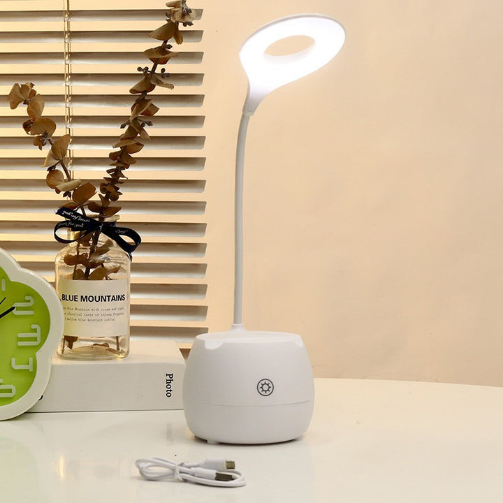 Dame LED skrivebordslampe med fleksibel arm Skanto