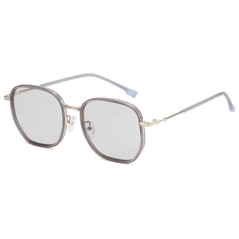 Dame geometrisk oversized solbrille Skanto