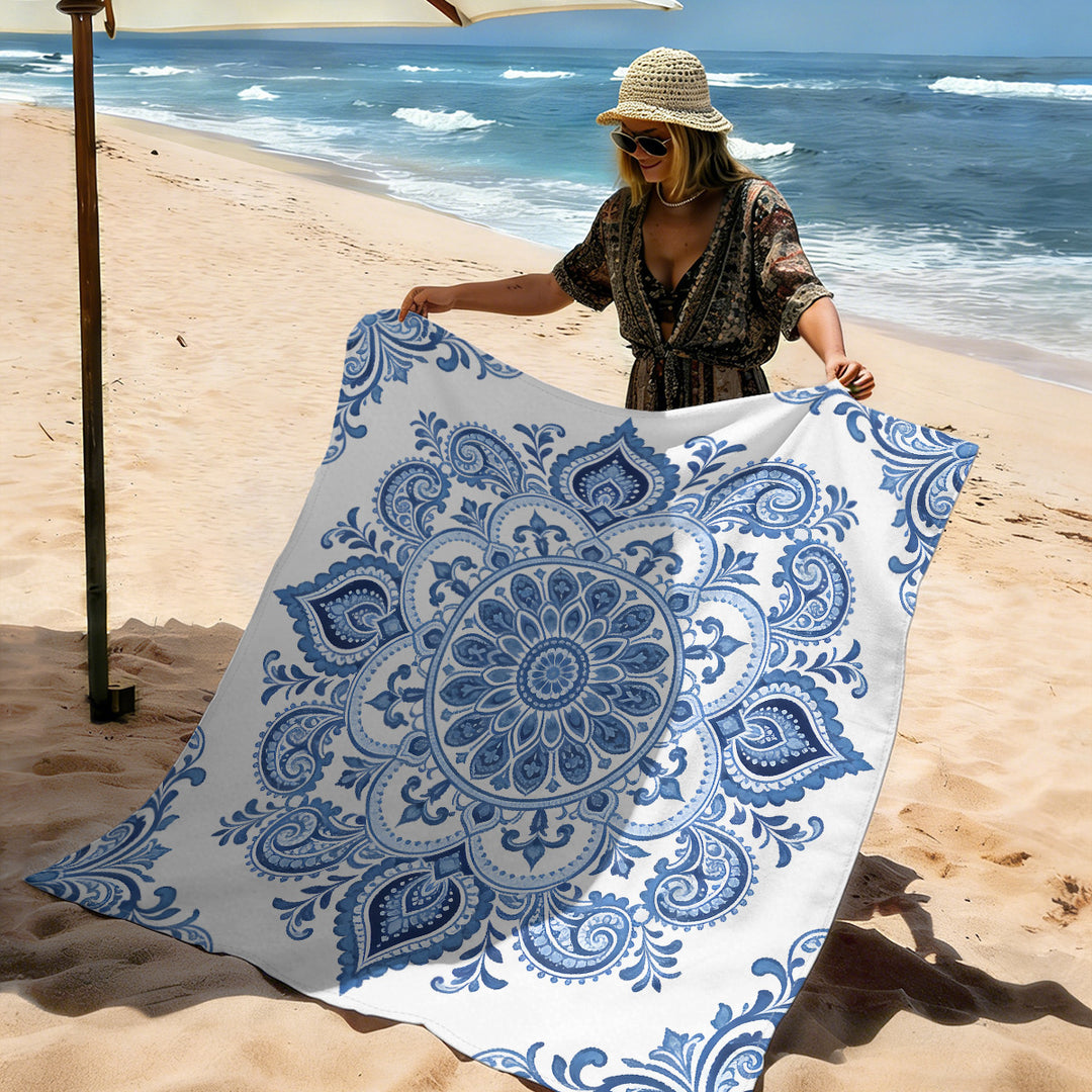 Mandala Design Strandmat Skanto