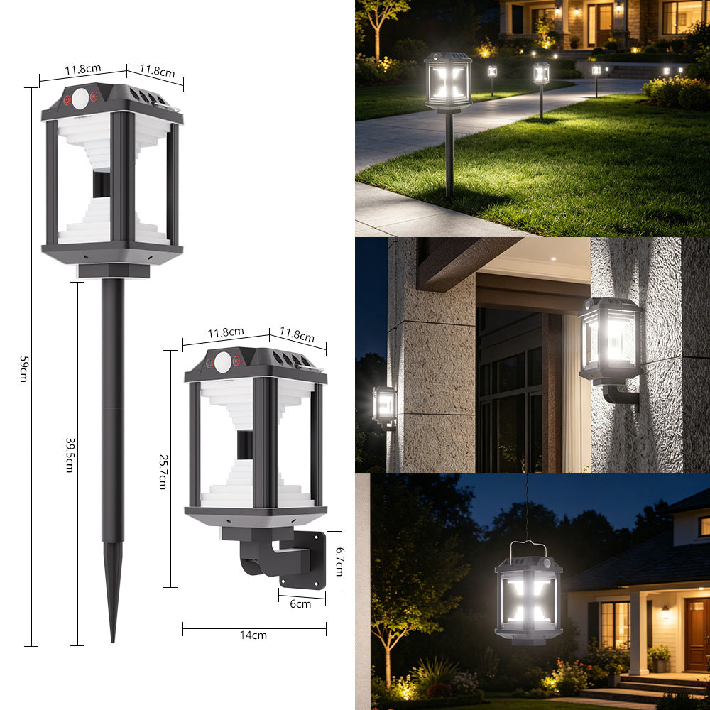 Utendørs solenergi LED-lanterne Skanto