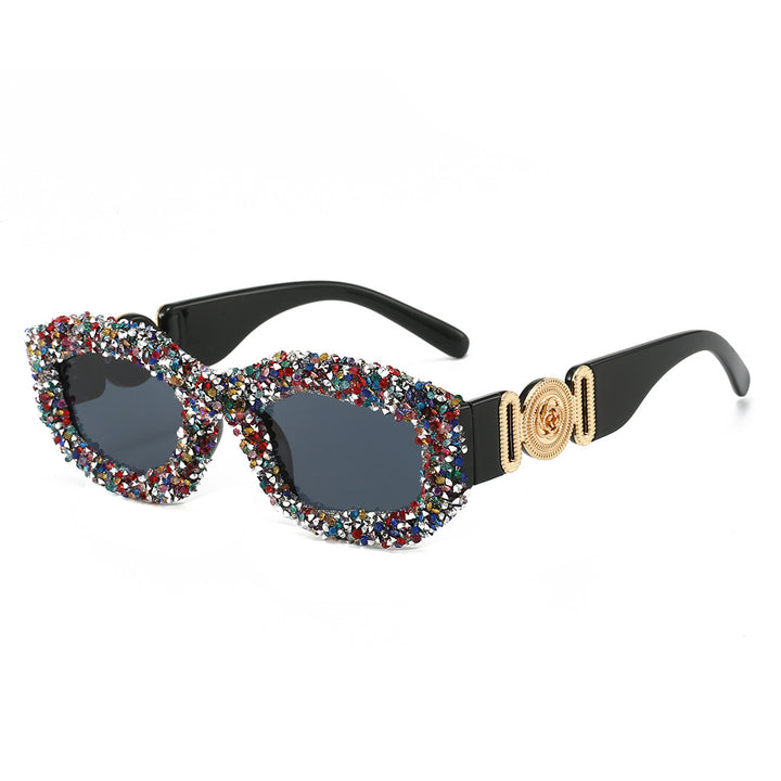 Dame Krystallprydet Solbrille Skanto
