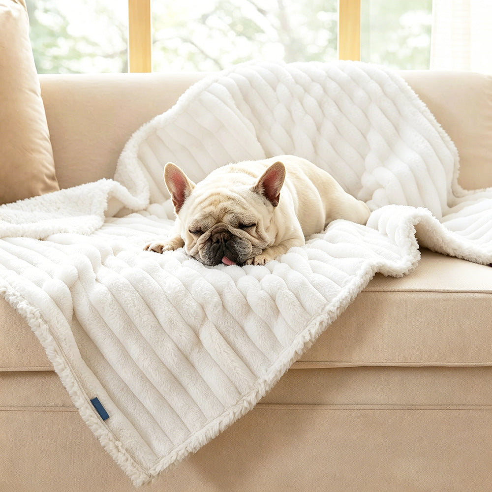 Koselig Plush hundepl blanket