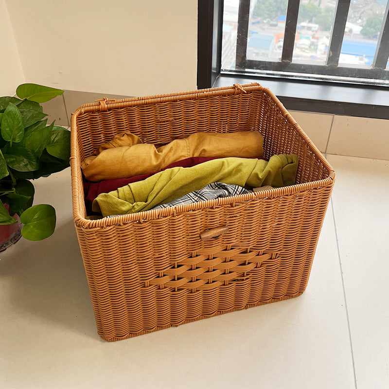 Dame oppbevaringskurv med klafflokk Skanto