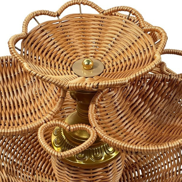 Dame Etagere for frukt og snacks Skanto