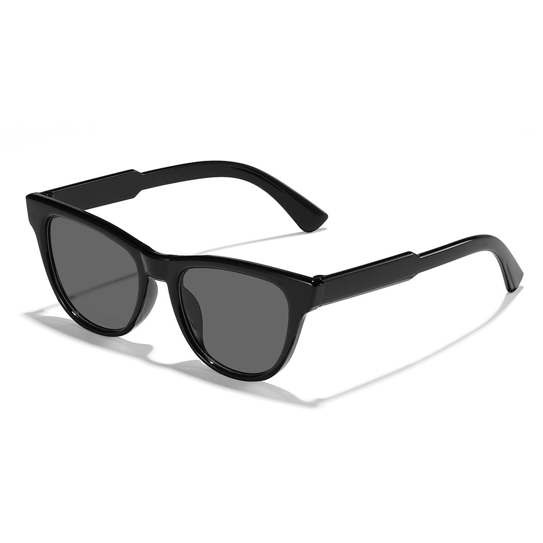 Damer moteriktige solbriller i elegant transparent design Skanto