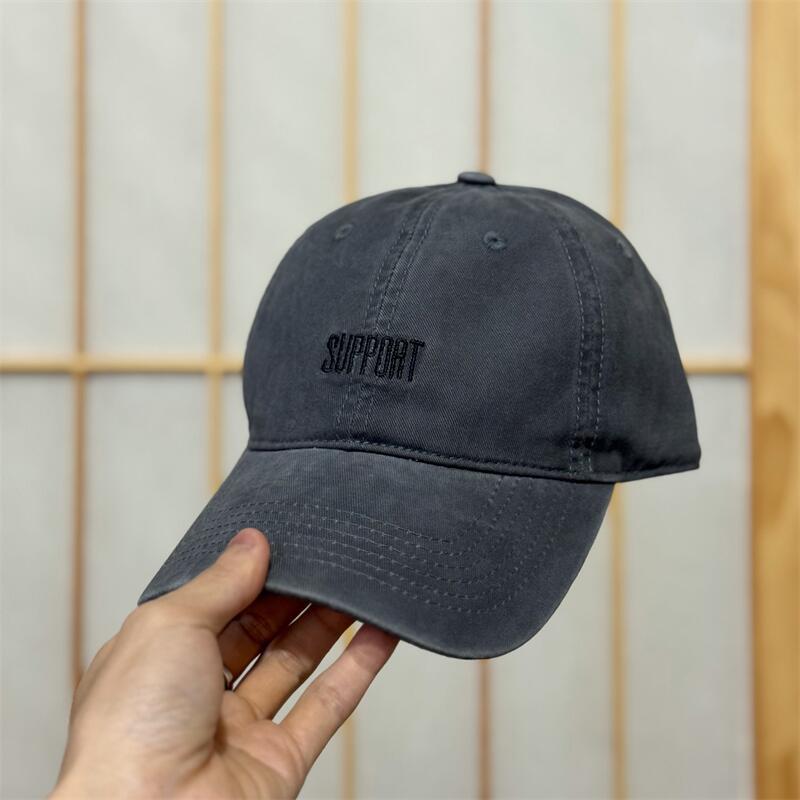 Herre Støttende Brodert Bomulls Baseball Caps Skanto