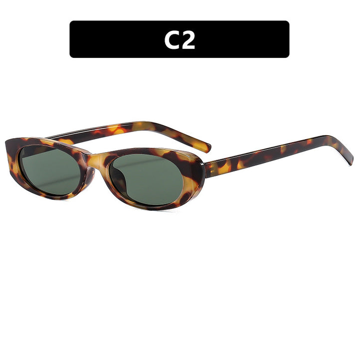 Dame moderne Cat-Eye solbriller i trendy design Skanto