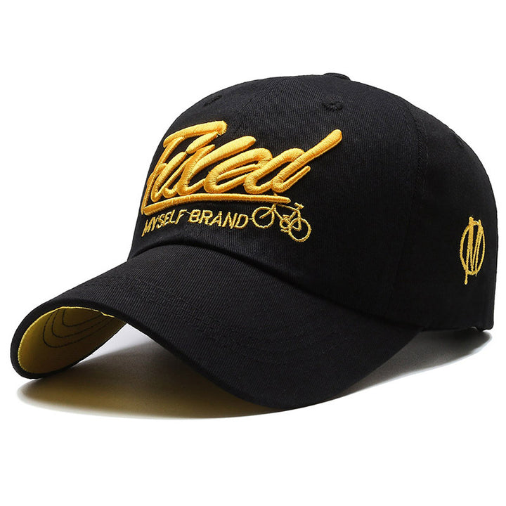 Herre Casual Teksturert Baseball Caps Skanto