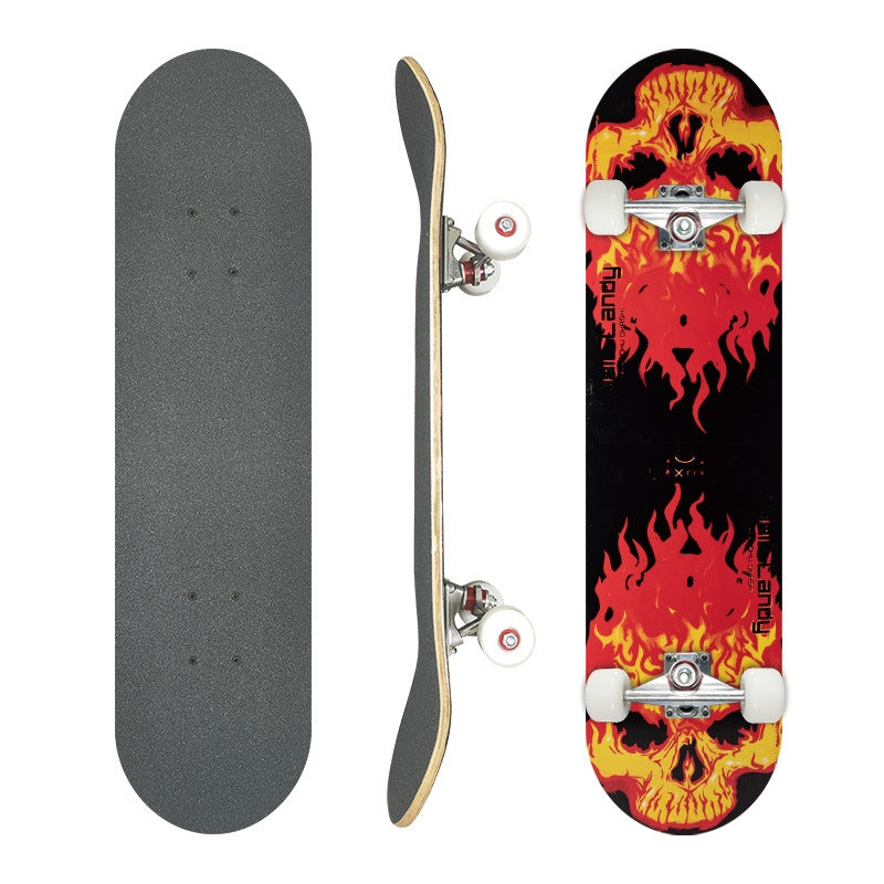 Grafisk Kunstnerisk Skateboard Skanto