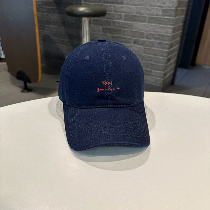 Menns stilige casual broderte caps Skanto
