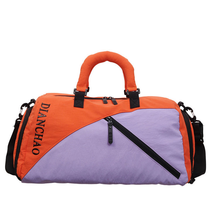 Sporty reise bag med forskjellige rom og slitesterkt materiale Skanto