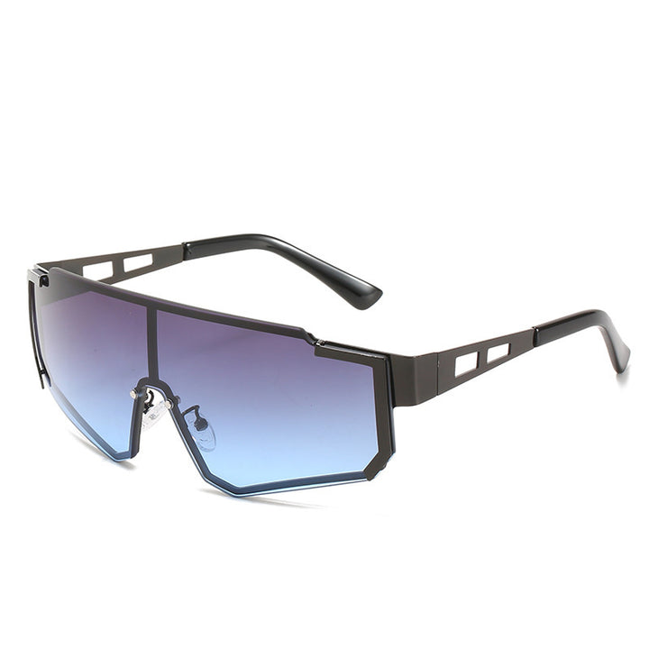 Dame futuristisk oversized solbrille Skanto