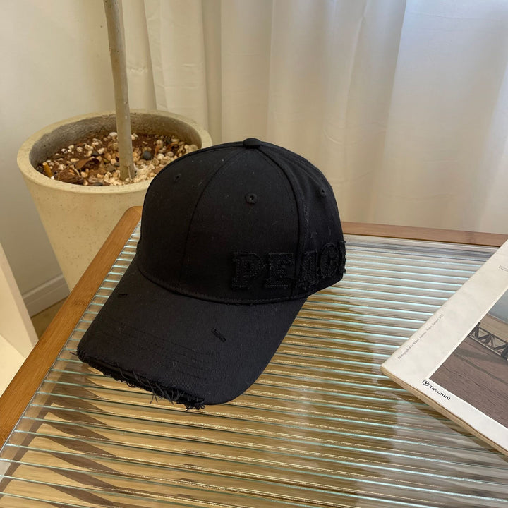 Kvinne Slitt Grafisk Fred Baseball caps Skanto