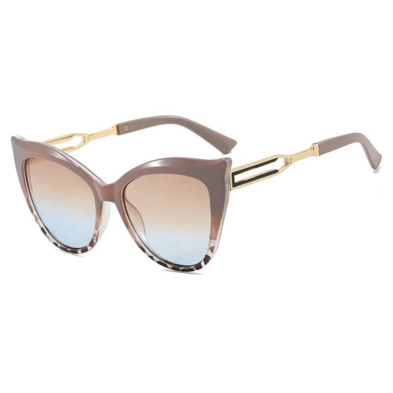 Dame cat-eye briller med elegant metallramme Skanto