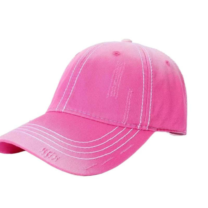 Men's Classic Distressed Cotton Baseball Cap Skanto
