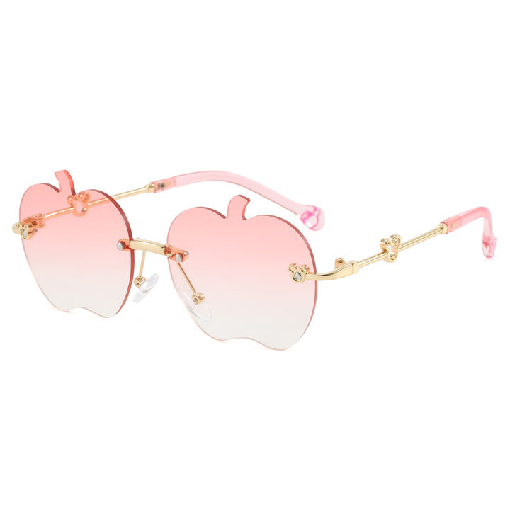 Dame solbrille i unikt epledesign Skanto