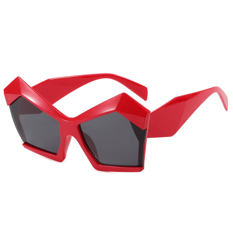 Dame geometrisk designerbrille Skanto