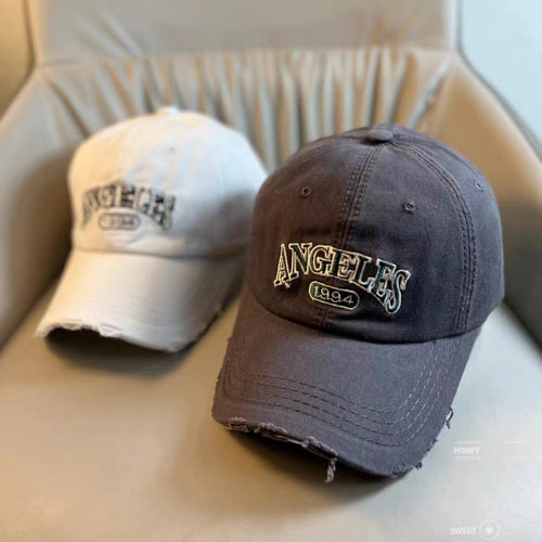 Kvinnens Slitt Vintage-Stil Justerbar Baseballcaps Skanto