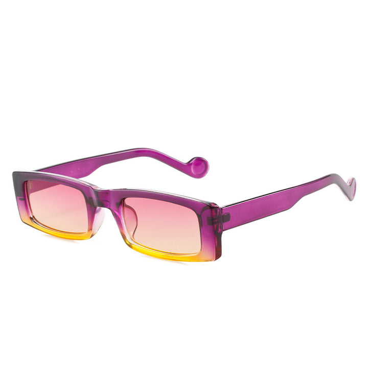 Dame trendy firkantet solbrille Skanto