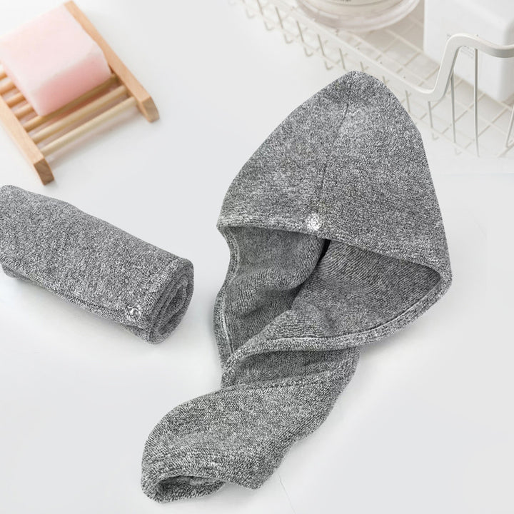 Lunt mikrofiber hårhåndklær Skanto