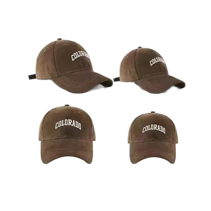 Herrer Bomull Justerbar Brodert Baseball Caps Skanto