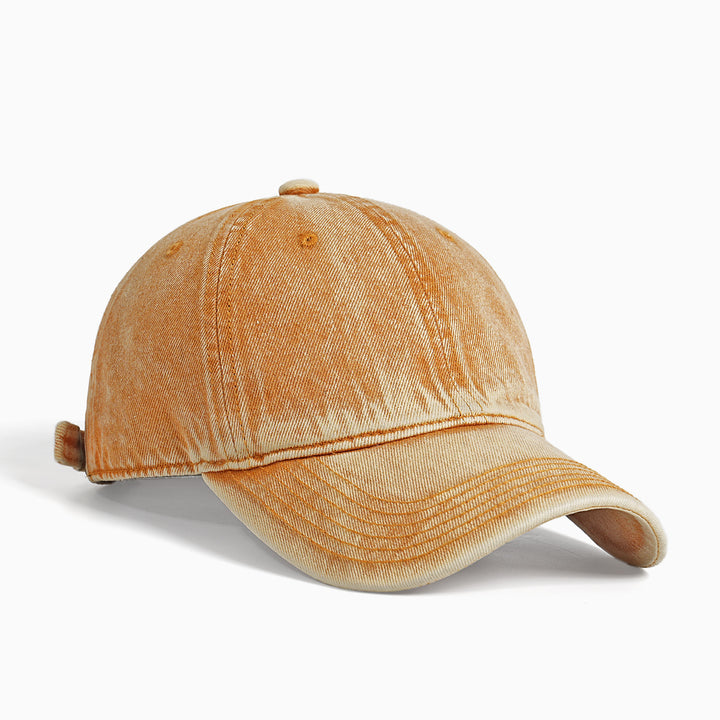 Dame Vintage-basecap i bomull med justerbar reim Skanto