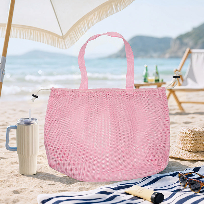 Allsidig strandveske i luftig nettdesign Skanto