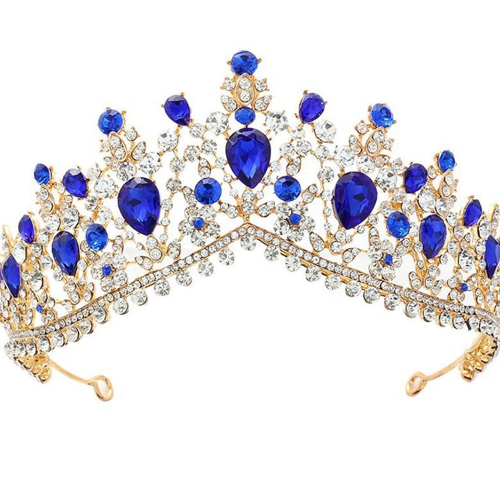 Damer Glamourøs Tiara med Strass- og Krystallpynt Skanto