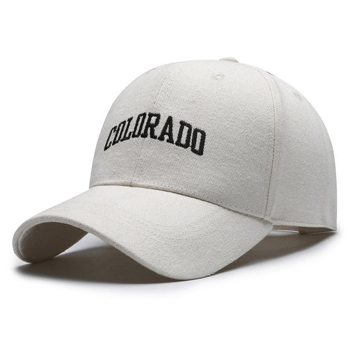 Menn's Casual Brodert Caps Skanto