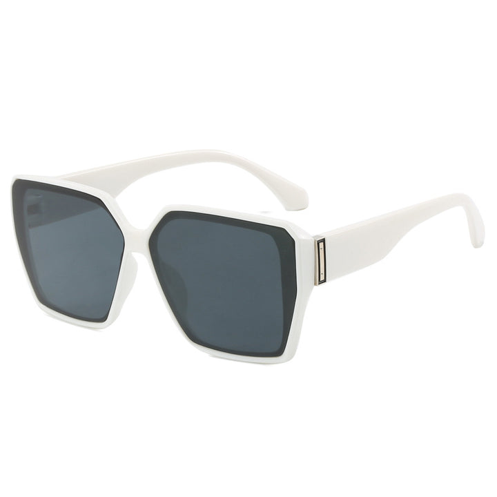 Dame moteriktig geometrisk solbrille i urban stil Skanto