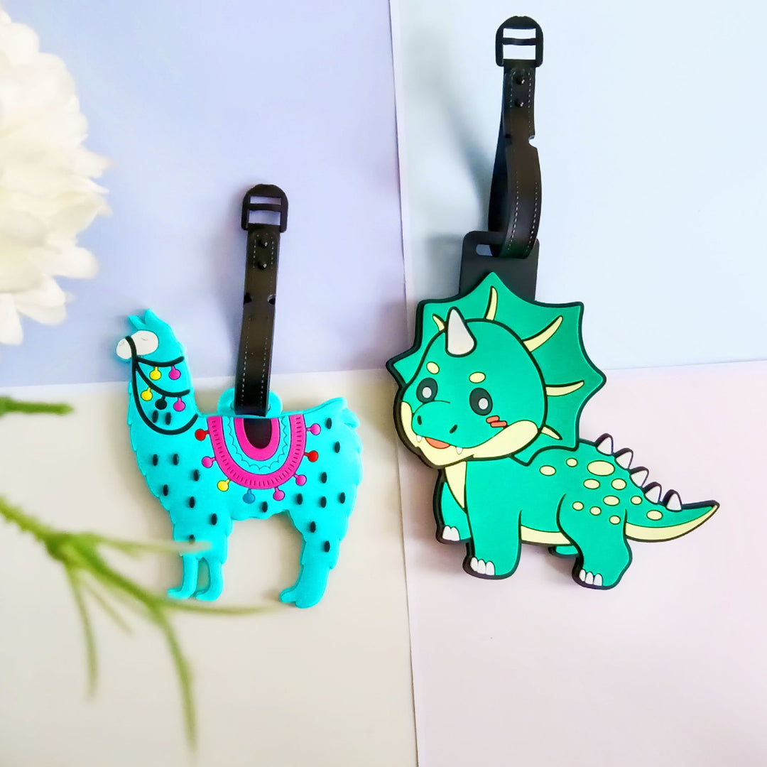 Unisex Koffertag i Llama-design Skanto