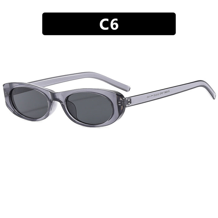 Dame moderne Cat-Eye solbriller i trendy design Skanto