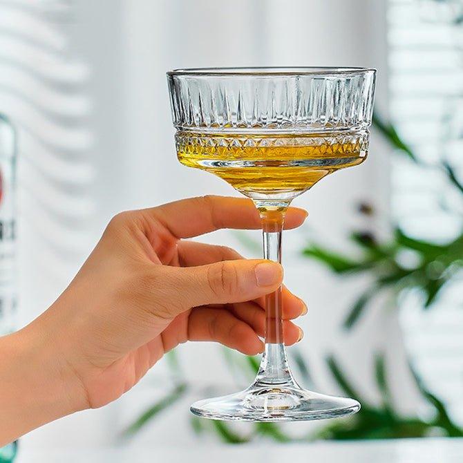Mønstret Martini Cocktail Glasser | Skanto