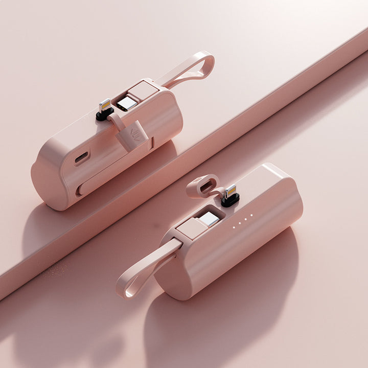 Bærbar powerbank med multifunksjonelle ladekontakter og digital skjerm Skanto
