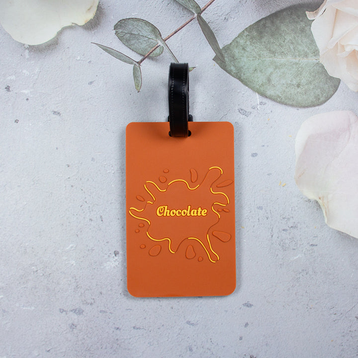 Fun Chocolate Splash Bagasje Tag Skanto