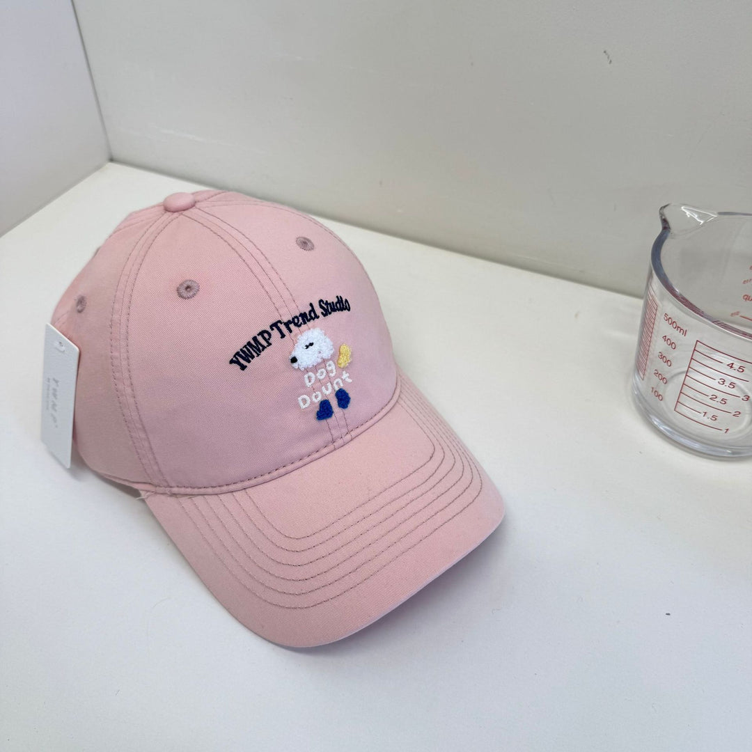 Unisex Brodert Hundetema Baseball Caps Skanto