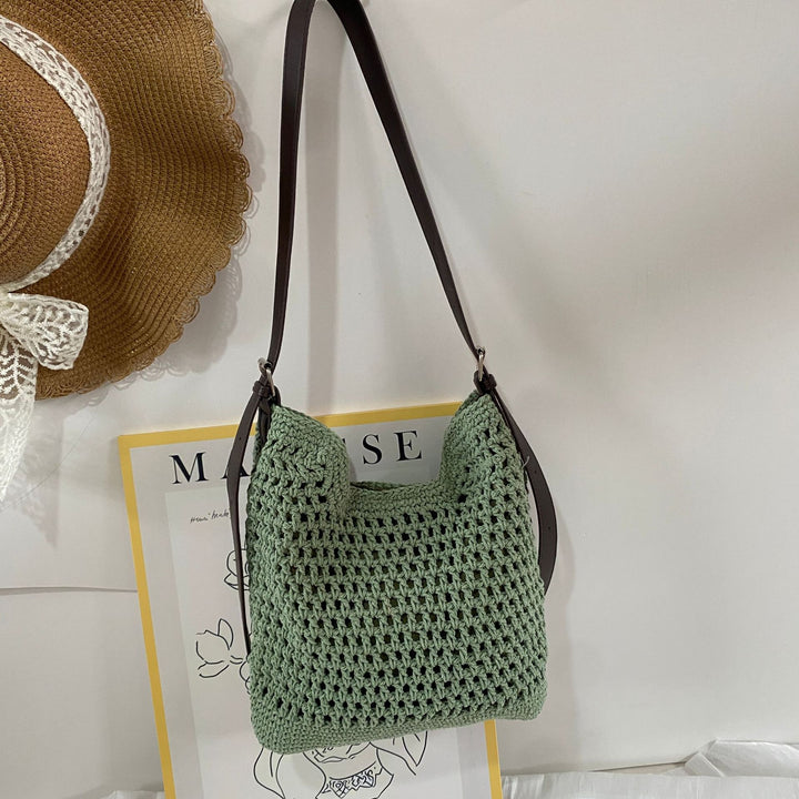 Tote bag i flettet materiale Skanto
