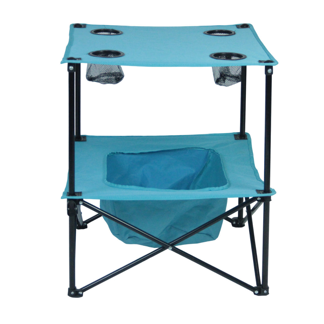 Campingbord med integrerte drikkeholdere Skanto