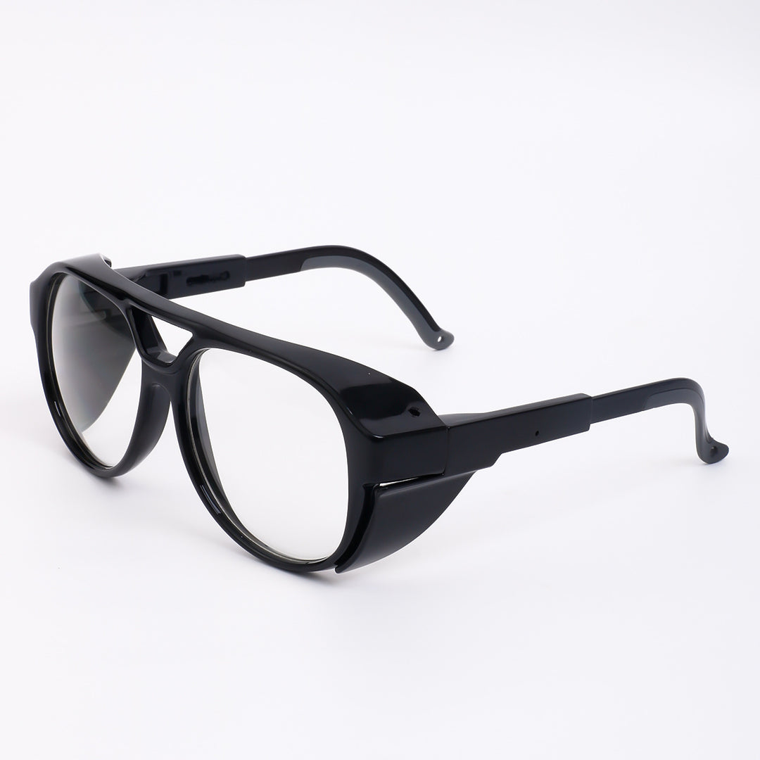 Dame oversized solbriller i geometrisk design med robust ramme og polarisert glass Skanto