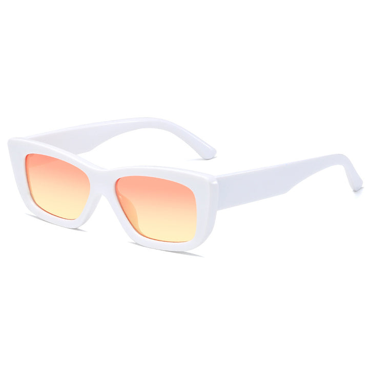 Dame moteriktig solbrille med rektangulært ramme Skanto