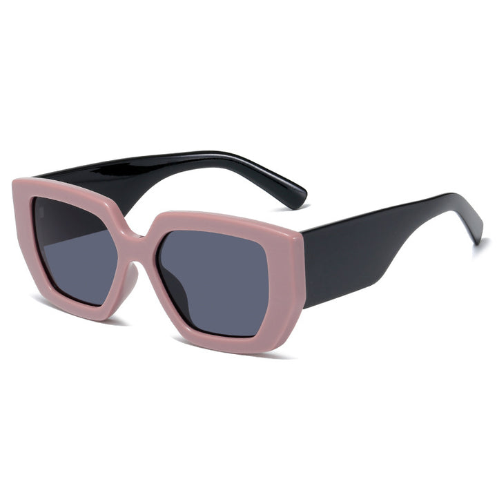 Damer Ekstravagant Geometrisk Solbrille Skanto