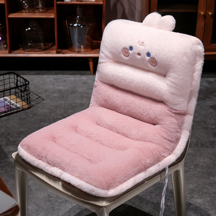 Plush sittepute med dyremønster Skanto