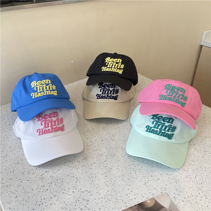 Kvinne Grafisk Brodert Baseballcap Skanto