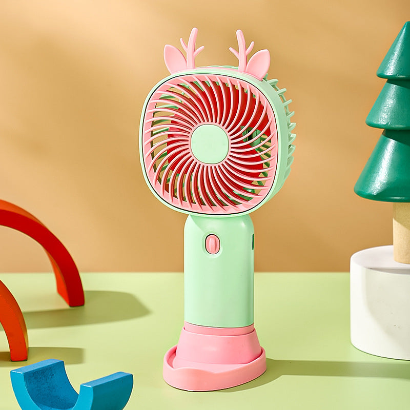 Dame Bærbar Dyrevendt Vifte Skanto
