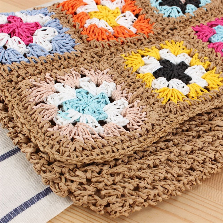 Shoulder bag in happy patchwork style Skanto
