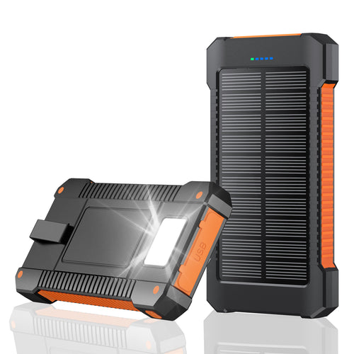 Solar-Powerbank med hurtigoppladning Skanto