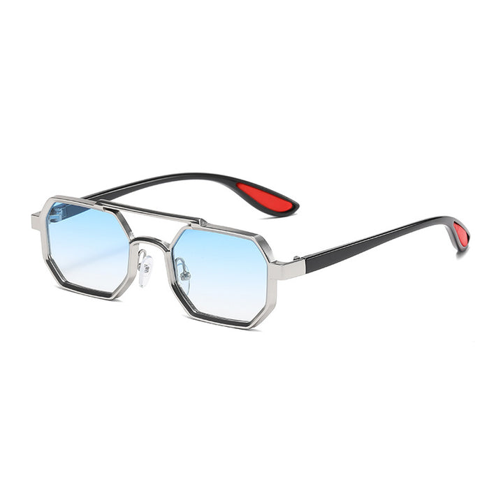 Damer moteriktig designer-solbrille med eksklusiv åttkantet ramme Skanto