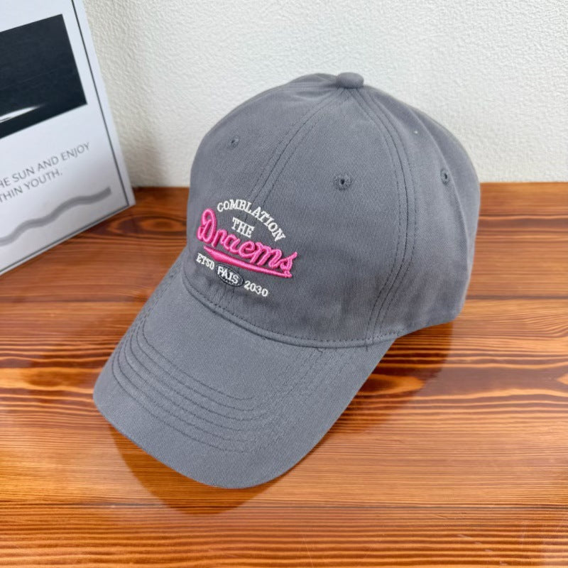 Menns Brodert Casual Justerbar Baseball Caps Skanto