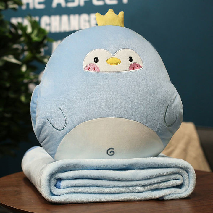 Plush gulrotpute og teppesett Skanto