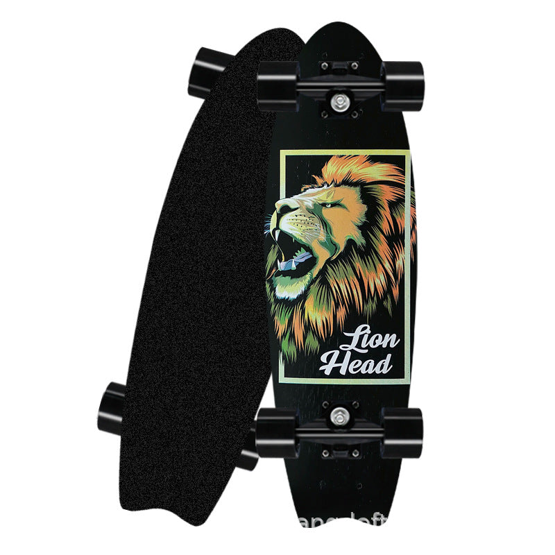 Surf-Inspirert Mini Cruiser Skateboard Skanto